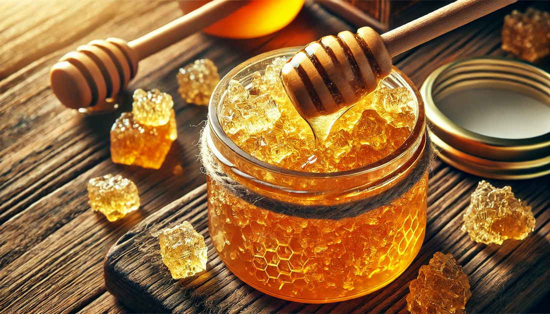 Crystallized Raw Honey