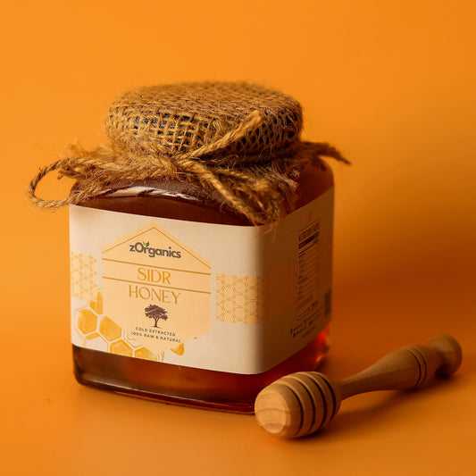 Jar of Raw Organic Sidr Honey